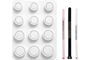 Mikovivi For Oura Ring Gen 4 Sizing Kit, Silicone Finger Dimension Measurer Kit with Adjustable US EU & UK Ring Size Measuring adjuster Tools Accessories for Accurate Measurement sizer