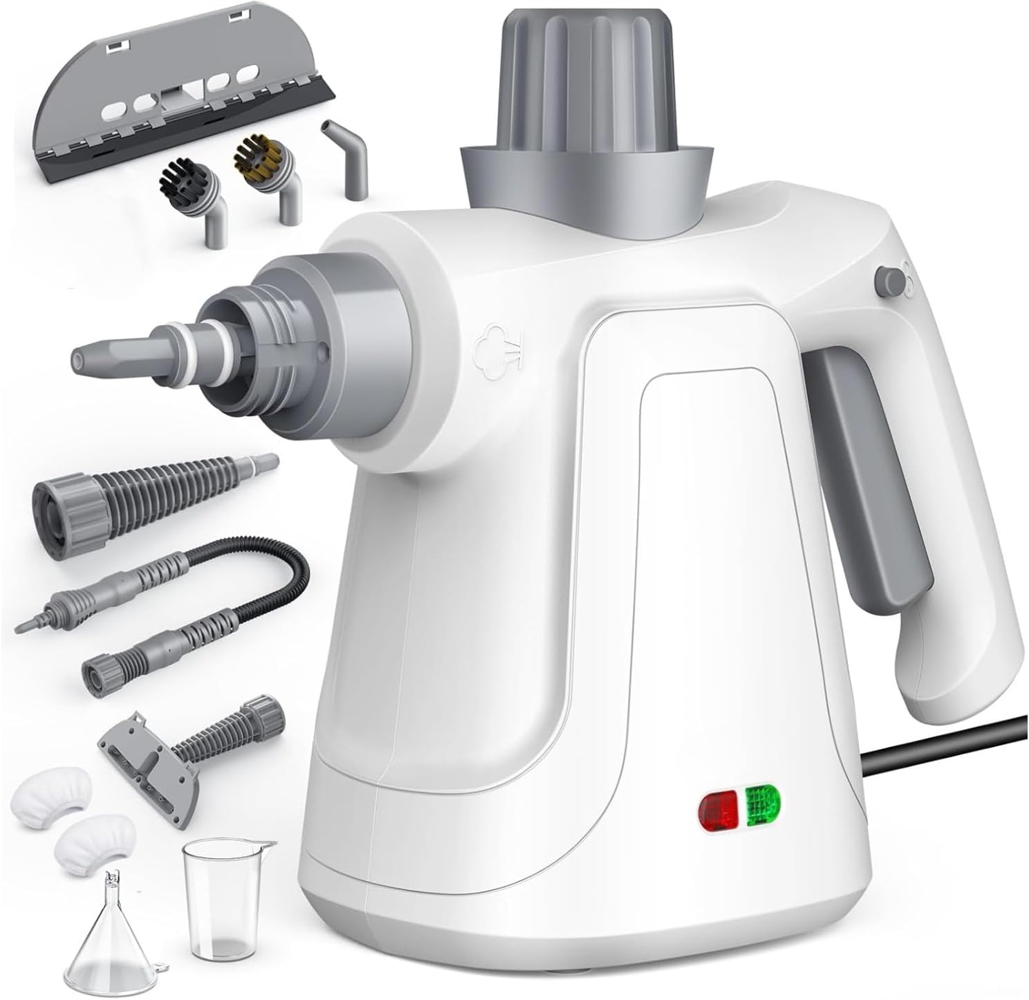 Vaporeta Limpieza Hogar, 3.2bar 400ml Limpiador a Vapor Vaporeta de Mano Steam Cleaner PortáTil Para Casa, Coche, Cortinas, Baños, Cocinas