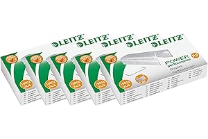 Leitz 55700000 - Punti per cucitrice 24/6 mm, zincati, 10000 pezzi