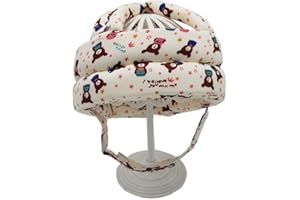 HUSHUI Baby Protective Helmet, Adjustable Baby Protective Cap, Soft Protective Helmet, Toddler, Anti-fall, Anti-Collision Head Protection Hat, Toddlers