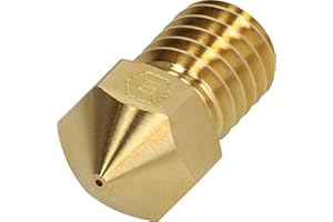M&HONG BROZZL RepRap 3 mm Nozzle Brass 0.4 mm Diameter for Ultimaker 2+, 10801040