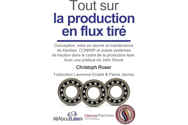 Tout sur la production en flux tiré: Conception, mise en œuvre et maintenance du Kanban, CONWIP et autres systèmes de traction dans le cadre de la production lean.