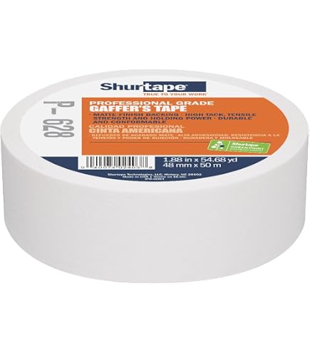 thumbnail image 2 of Shurtape VP 410 Colored Line Set And Marking Tape, For Floor/Lane Marking Or Color-Coding, Meets OSHA Color-Coding, Red, 50mm X 33 Meters, 1 Roll ( 104872 2 of 14