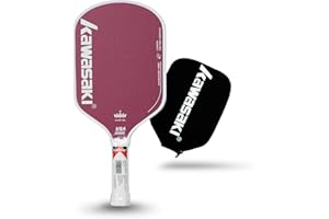 ‎A1 TAAN Pickleball Paddel, Kawasaki T700 Kohlefaser Oberfläche 14mm PP Honeycomb Kern (CFS) -USAPA Genehmigt Pickleball Schläger für Turnierstufe Level mit Cover Case/Griffbänder (King 6 Series)
