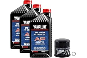 Yamalube Oil Change Kit 10W-40 for Yamaha RHINO 660 4x4 2004-2007