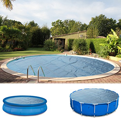 Miganeo 305 cm Solarfolie Solarplane schwarz/blau Poolheizung für Pool - 8