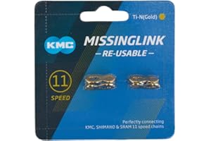 KMC Missing Link Connector - Reusable - Gold - 11 Speed - 2 Pack