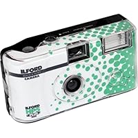 Ilford HP5 Plus Black and White Single Use Camera with Built-in Flash and 24+3 Exposure FLIM
