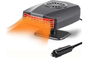 KQLHLHDYZ Chauffage de Voiture, 12V 150W Dégivreur Portable pour vitres de Voiture avec Socle Rotatif à 360°, Chauffage/Refroidissement 2 en 1 pour Toutes Les Voitures