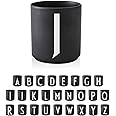 Design Letters Tazzine Caffe (A-Z) | Tazze con Iniziale Regalo Donna, Uomo | Tazza da Espresso Progettato a Copenaghen | Tazz