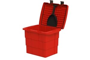 MONDIAL EXTINCTEUR Bac à sable incendie en plastique Pelle intégrée spécial extérieur et intérieur
