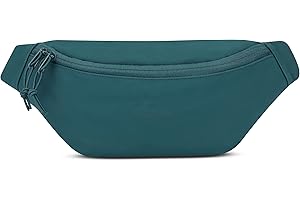 Johnny Urban Sac Banane Femme & Homme Bleu - Riley - Sacoche de Ceinture pour Festival, Voyage & Sport - Petit Sac à Main Fashion - Déperlant