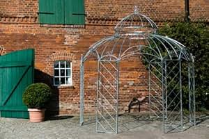 Amazon.de: KUHEIGA STABILER Pavillon Ø 340cm Metall Feuerverzinkt