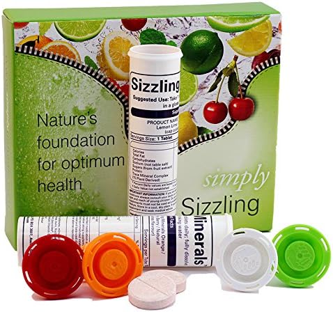Simply Natural Pure Plant Derived Sizzling Minerals (Lemon/Lime & Natural Flavour)