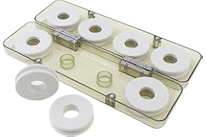 OriGlam 8pcs Fishing Foam Spools Foam Reels Fishing Wire Winder, Fishing Line Board Fishing Line Spools for Storage Organizer Accessories for Fishing Line