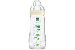 MAM Easy Active 2nd Age 330ml Bottle 6 Months and + - Green