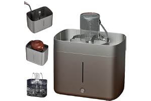 Electric Glass Rinser Tea Cup Washer, Desktop Automatic Cups and Bottles Washing Machine with 1.6L Water Tank for 3-10cm Diameter Cups, High Pressure Jets for Water Bottle & Coffee Cup (Gray)