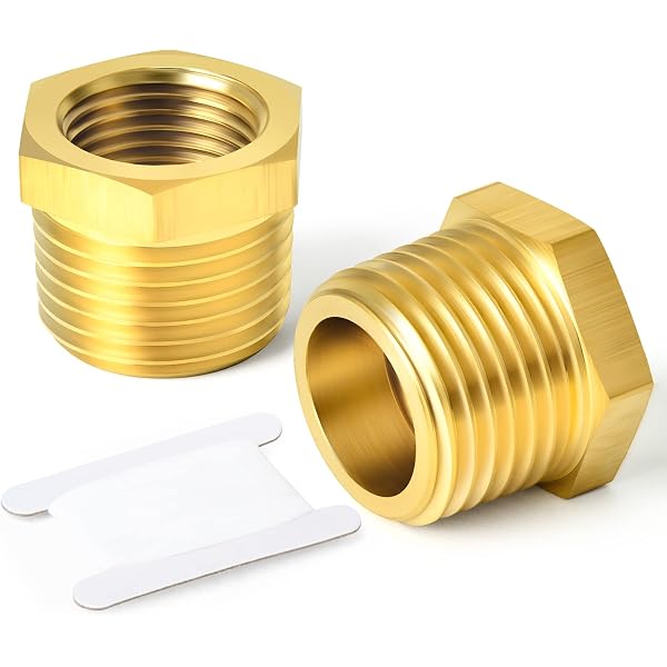X AUTOHAUX 2-Piece M18 To M22 Straight Air Pipe Fitting Adapter – Strong, Leak-Proof Connector - View #9
