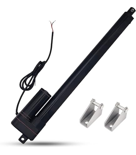 Jadeshay Lineaire aandrijving, 12 V, lineaire motor, 150 mm, 40 kg, slag max, lineaire actuator voor elektrische deuropeners en automatische toepassingen