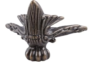FYDUN Metalowe nogi meblowe, antyczne metalowe nóżki do sofy, do szafy, stolika herbacianego, blatu, półek, łóżka, 4 szt