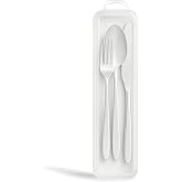 CHEFZOCO Plastic Case and Cutlery Holder &ndash; Portable Organizer Box for Storage