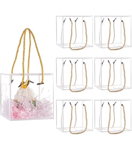 Scatoline in pvc portaconfetti/porta marshmallows compleanni, matri