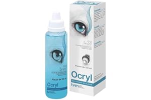 TVM Ocryl-Augentropfen | 135 ml | Augenhygieneprodukt für Hunde, Katzen, Pferde und Exoten | Kann bei der Entfernung von Ablagerungen, Sekret, Staub und Fremdkörpern hilfreich sein