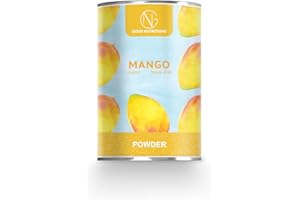 ‎GOOD NUTRITIONS Good Nutritions® Mangopulver – gefriergetrocknet| Bio| Vegan| ohne Zusatzstoffe| Smoothie, Smoothie Bowl, Joghurt, Dessert, Granola, 120g