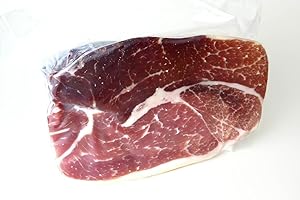 EL CHICHERO SL 850g Iberico Schinken vom schwarzen Schwein aus Spanien, am Stück, +24 Monate luftgetrocknet, aus Freilandhaltung