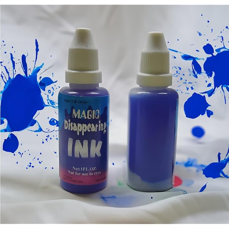 WBD Liquid Disappearing Ink Magic Trick (Multicolor, PATININK0017