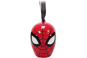 HALF MOON BAY Decoración navidad Marvel SpiderMan - Adornos navidad ideal arbol navidad - Navidad Marvel - Figura Spiderman - Licencia oficial