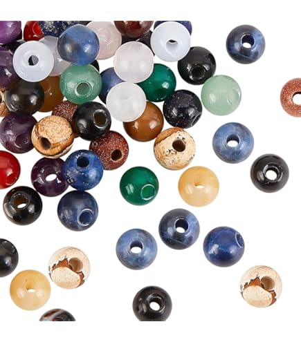 JUKIJI Pietra Naturale Sardonice Agata Bianca Perline Rotonde 15" Filo 4 6 8 10 12MM Per Gioielli-4mm Da 85 A 95 Pezzi - Foto 9