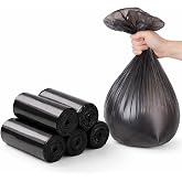 B&uuml;y&uuml;k Boy Siyah &Ccedil;&ouml;p Poşeti &Ccedil;&ouml;p Torbası 50 Adet 65x80 cm Sızdırmaz Yırtılmaz G&uuml;&ccedil;l&uuml; &Ccedil;&ouml;p Torbası Y&uuml;ksek Taşıma Kapatisesi Hijyen