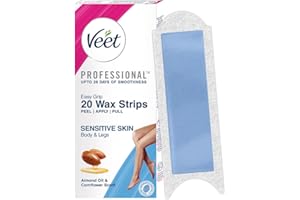 Veet Full Body Waxing Kit - Sensitive Skin (20 strips)