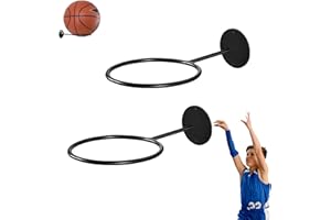 Weyying Ball Rack für Basketball, Display-Ballhalter für Basketball, Wandhalterung Sportball Rack, Wandhalterung Ball Rack, Ball Wandhalterung, für Basketbälle, Fußball, Volleyball