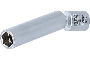 BGS 80000-12 - Douille articulée à cardan pour bougies de préchauffage et d’allumage - 10 mm (3/8") - 12 mm