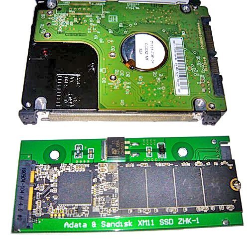 18PIN auf 2,5 SATA Adapter Karte für SanDisk sdsa5jk ADATA XM11 SSD von Asus UX31 UX21 - 3