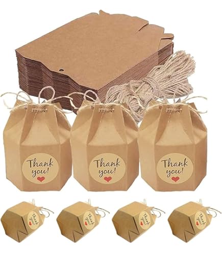 GEBETTER 50Pcs Cajitas De Regalo Para Graduación En Italiano Con