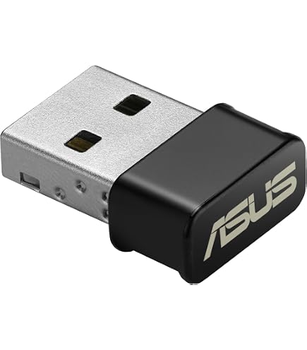 ASUS USB-BT540, adaptateur Dongle USB Bluetooth 5.4, prend en charge jusqu'à 7 appareils, design ultra compact, compatible avec Windows 8.1, 10 et 11 et Bluetooth 2.1, 3 et 4, noir