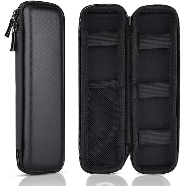 Astuccio Organizer Per Pennarelli MEEDEN 4 Strati, 40 Slot, In Pelle PU Grigio Ardesia Con Fodera In Velluto, Per Artisti E Uomini - 3