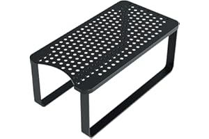 Fellflying Drink Stand | Metal Sturdy Water Filter Stand - Detachable Easy Install Metal Stand for Water, Juices, Drink, Beverage Dispenser with Spigot - Black