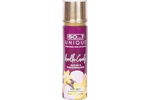SO...? So…? Unique Womens Vegan Vanilla Candy Body Mist Fragrance Spray 150ml