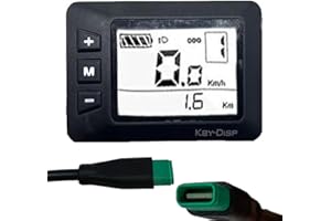 NULKOMMA Electric Bike LCD Display Meter KD21C Ebike Computer Control Panel 36V 48V Electric Bicycle Conversion Kit