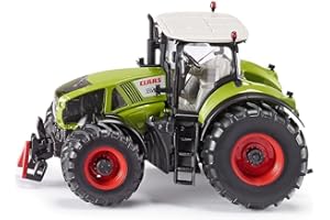 siku 3280 – Tracteur Claas Axion 950, 1:32, Métal/Plastique, Vert, Cabine conducteur amovible