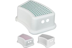 Monsieur Bébé - Marchepied antidérapant 13 cm en Plastique - 3 Coloris