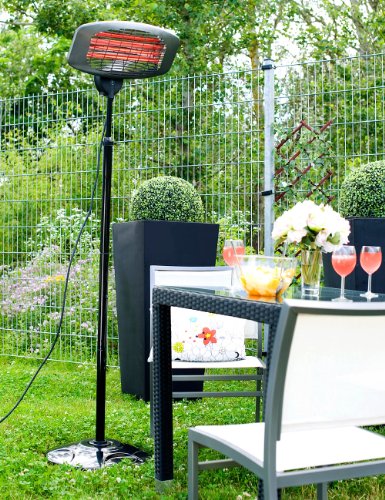Semptec Urban Survival Technology QW-2000 Quarz-Außen-Heizstrahler mit Standfuß, höhenverstellbar - 2