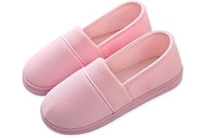 AioTio Chaussons pour Femme Confortables en Mousse à mémoire de Forme, avec Semelle en Caoutchouc antidérapante