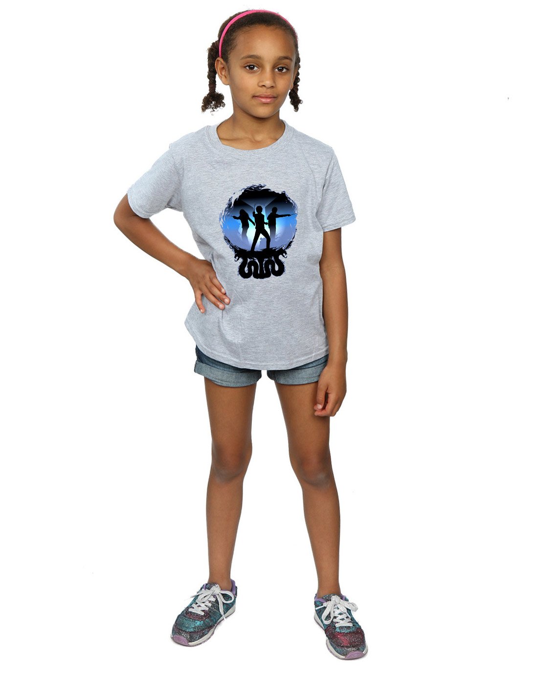 Absolute-Cult-Harry-Potter-Mdchen-Attack-Silhouette-T-Shirt