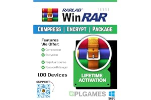 WinRAR Archiver 7 Latest Software (Lifetime / 100 Devices) (Instant Delivery)