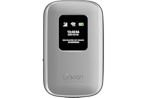 LINKLAN Portable Mobile Hotspot–eSIM Global WiFi Hotspot,No SIM Card/Contract Needed, 16Devices,180+ Countries, Compact Wireless Router for International Trips & Business 【Free 15 days of 5G data in Europe】